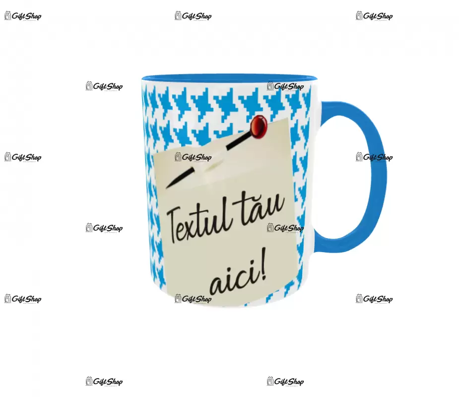 Cana, personalizata cu poza si text, 330ml, model 3251