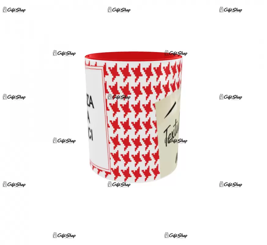 Cana, personalizata cu poza si text, 330ml, model 3254