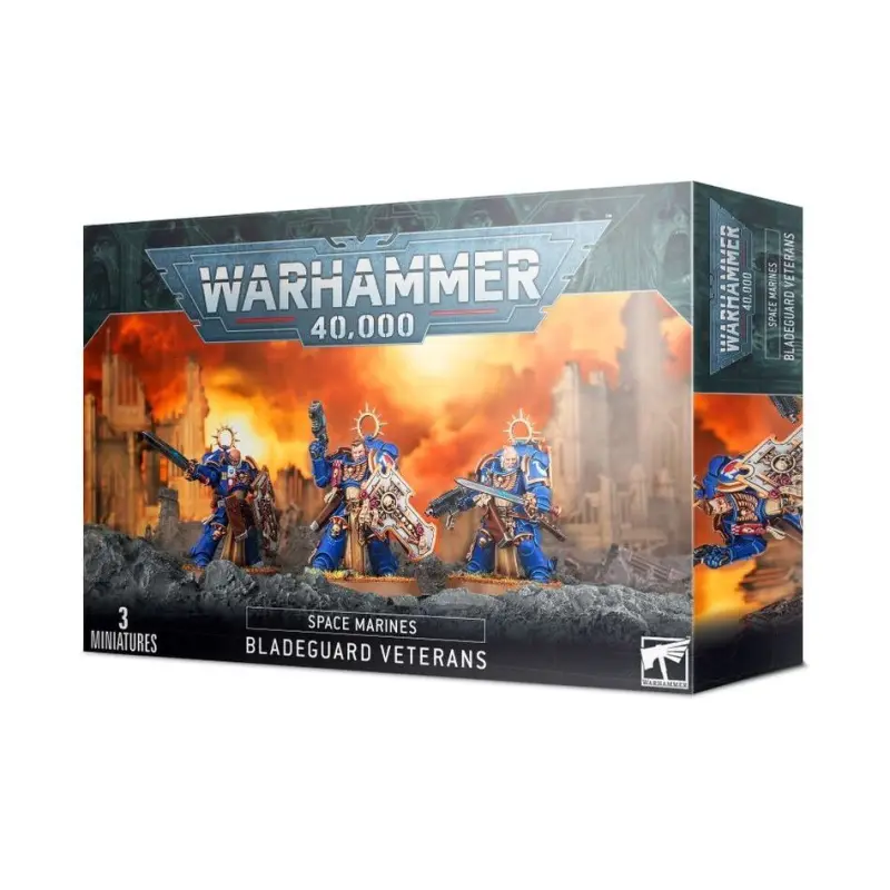Space marines bladeguard veterans, warhammer 40000, games workshop, model 48-44