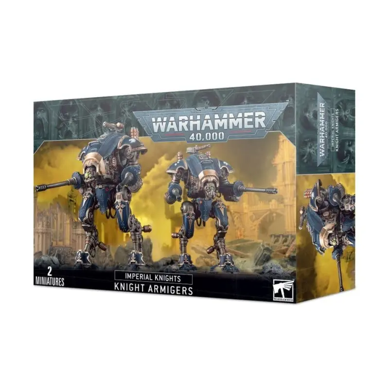 Imperial knights: knight armigers, warhammer 40000, games workshop, model 54-20
