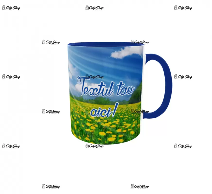 Cana, personalizata cu poza si text, 330ml, model 3257