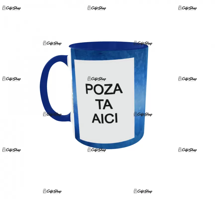 Cana, personalizata cu poza si text, 330ml, model 3273