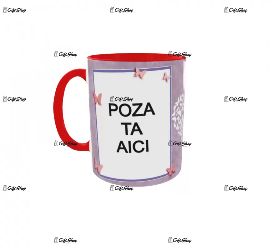 Cana, personalizata cu poza si text, 330ml, model 3302