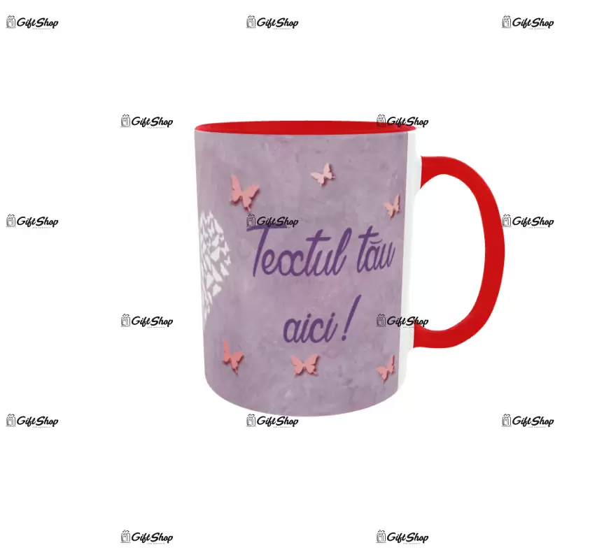 Cana, personalizata cu poza si text, 330ml, model 3302