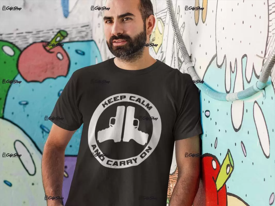 Keep calm and ..., tricou cu mesaj