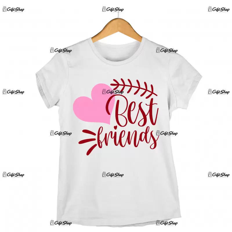 Best friends, tricou cu mesaj