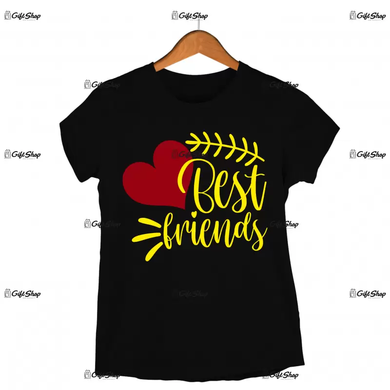 Best friends, tricou cu mesaj