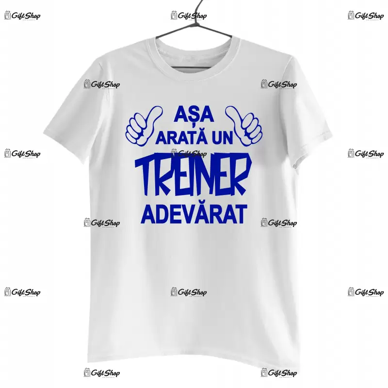 Asa arata un treiner adevarat, tricou cu mesaj