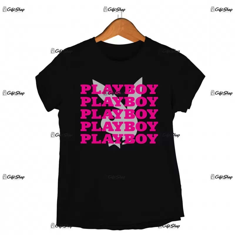 Playboy , tricou cu mesaj