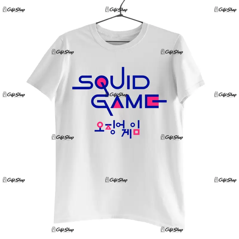 Squid game, tricou cu mesaj