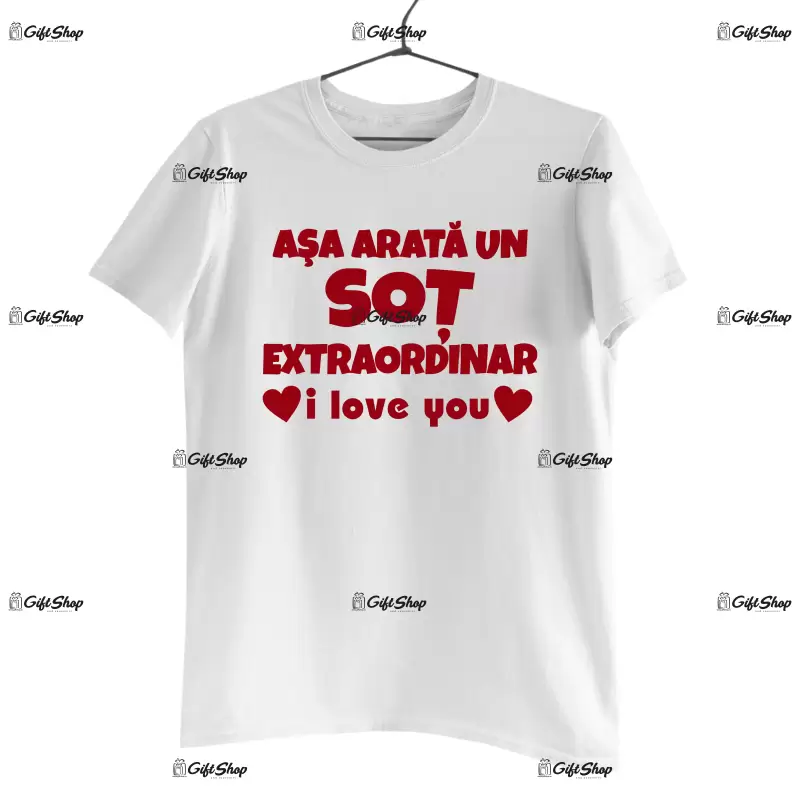Asa arata un sot extraordinar, tricou cu mesaj b