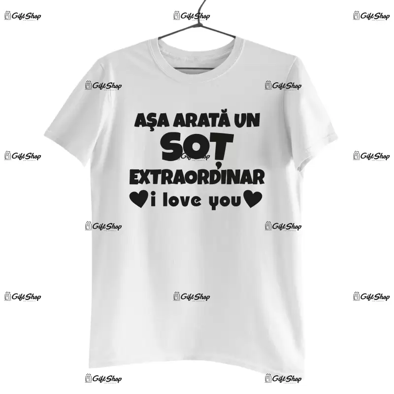 Asa arata un sot extraordinar, tricou cu mesaj b