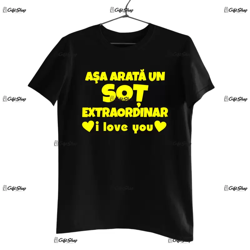 Asa arata un sot extraordinar, tricou cu mesaj b