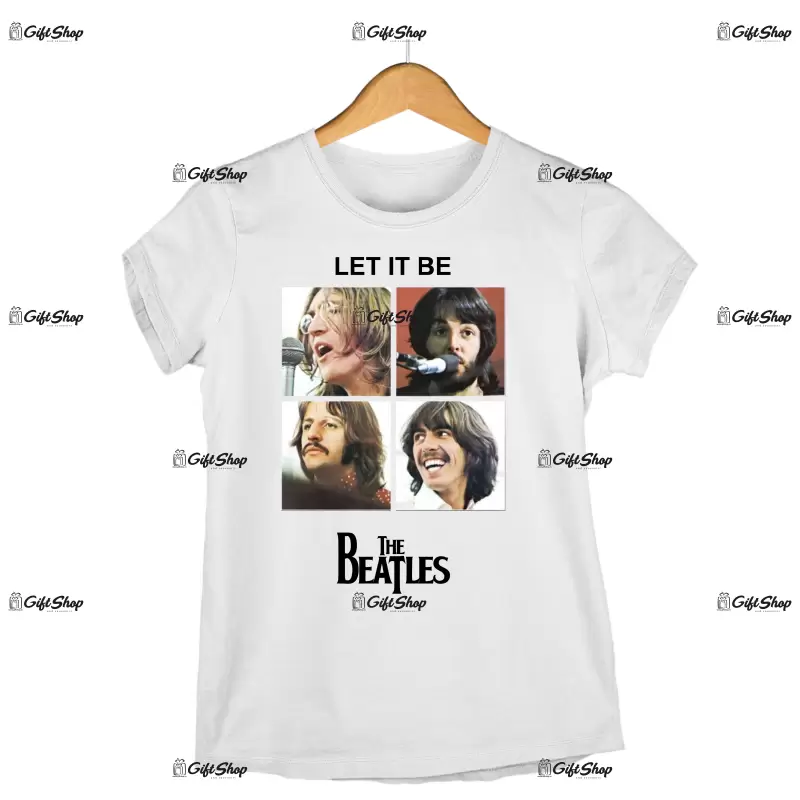 The beatles, tricou cu mesaj