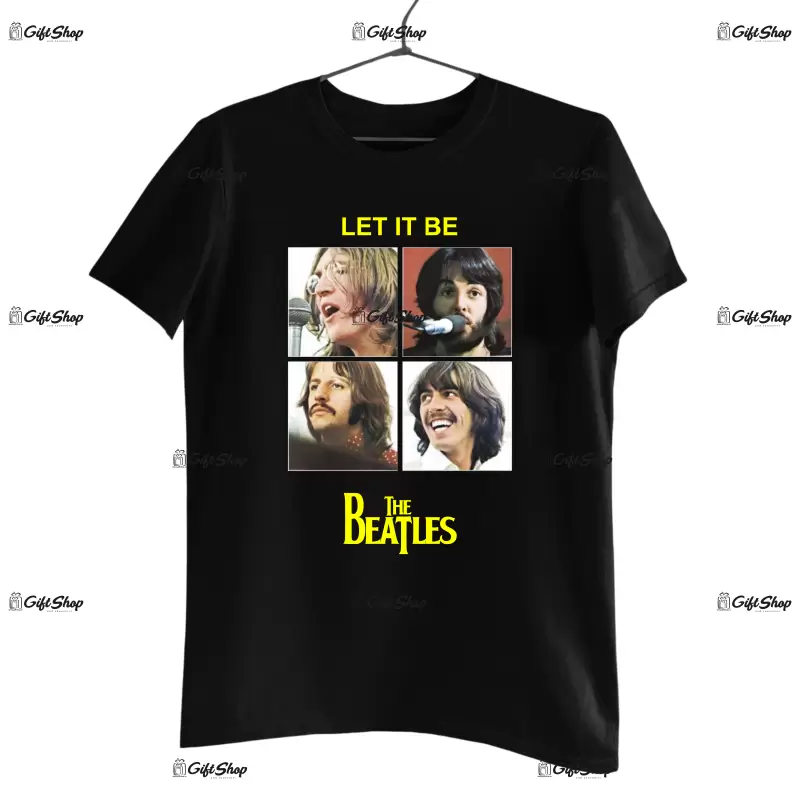 The beatles, tricou cu mesaj