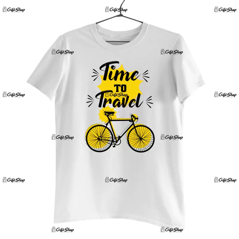 Time to travel, tricou cu mesaj