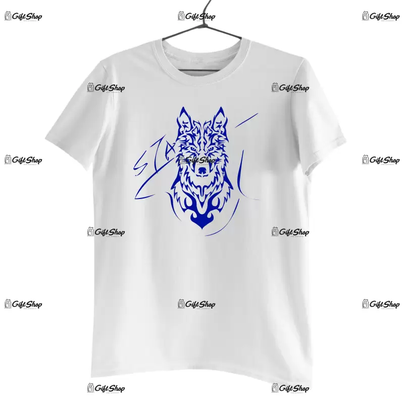 Wolf, tricou cu mesaj