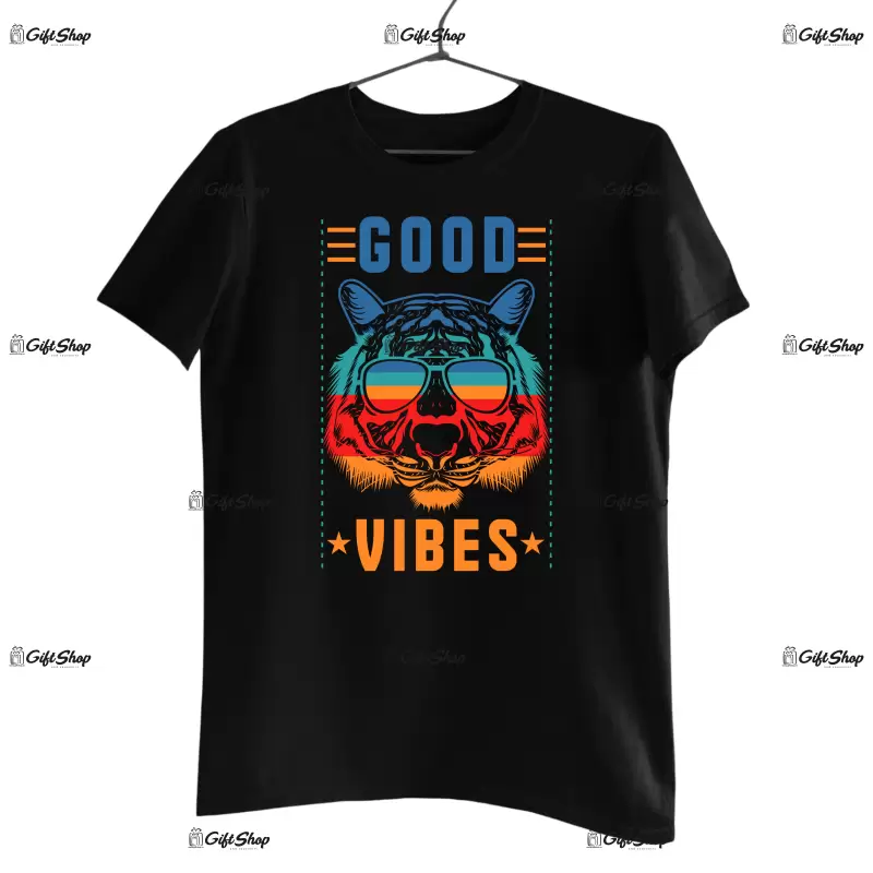 Good vibes, tricou cu mesaj
