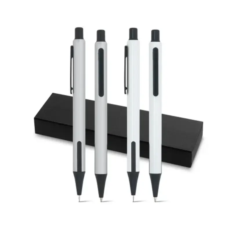 Set roler cu creion mecanic, hudson alb