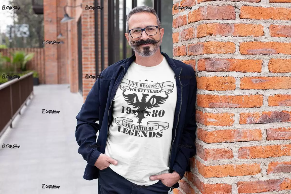 The birth of legends, se adauga anul dorit, tricou cu mesaj