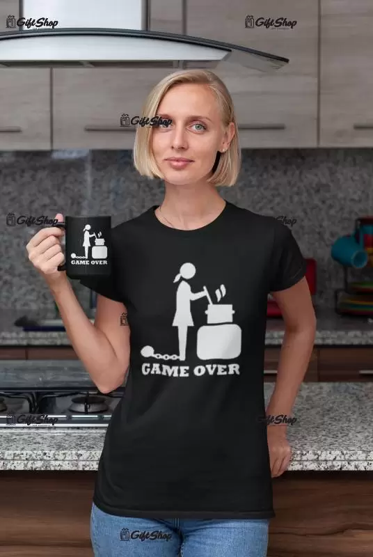Game over, tricou cu mesaj, tgs0098