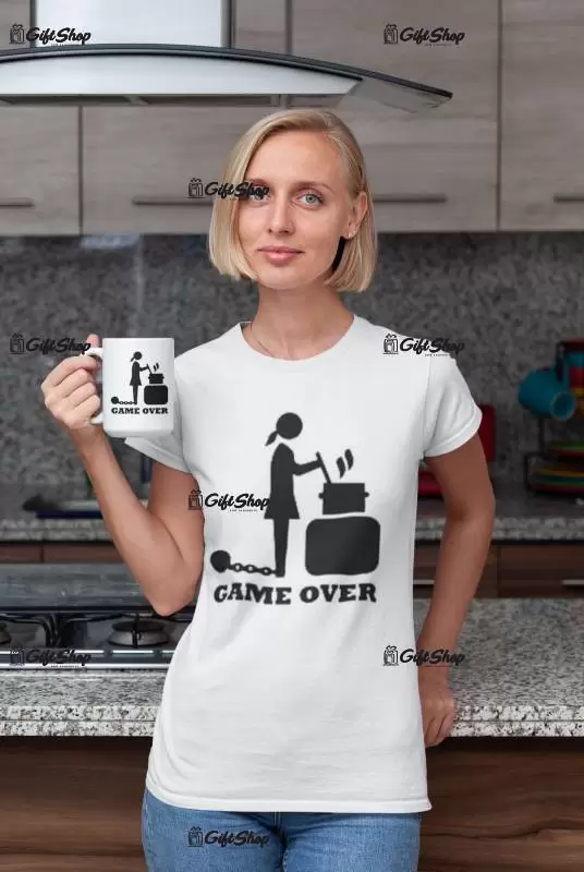 Game over, tricou cu mesaj, tgs0098