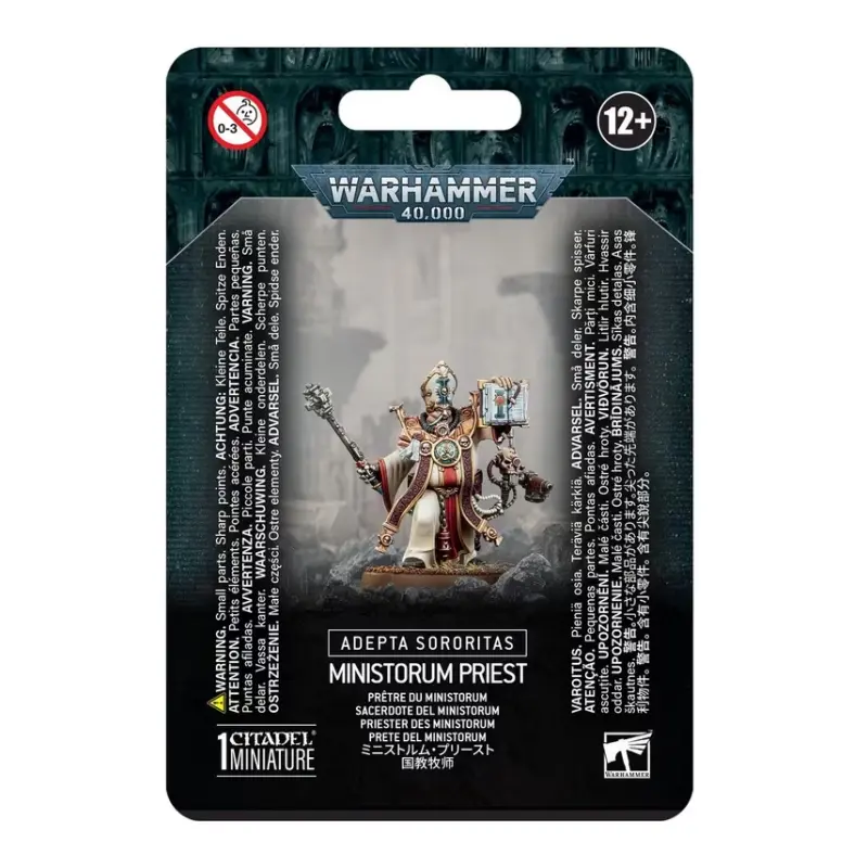 Adepta sororitas: ministorum priest, model 57-51