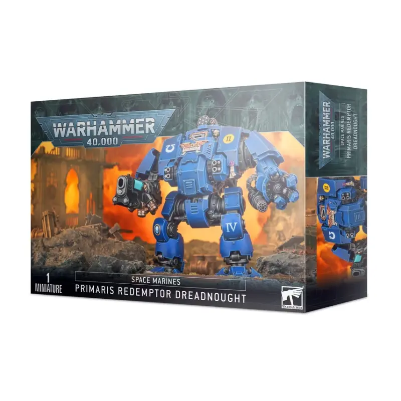 Space marines: redemptor dreadnought, warhammer 40000, games workshop, model 48-77