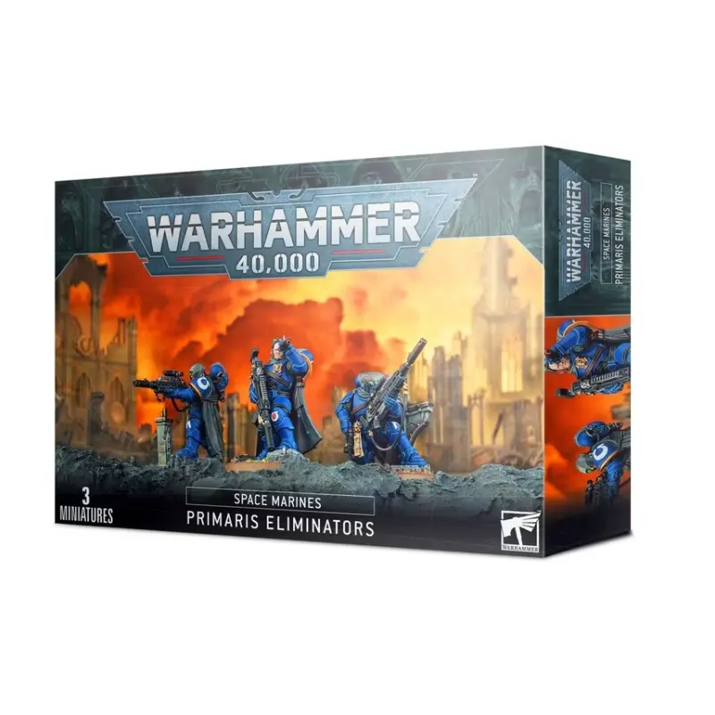 Space marines: eliminator squad, warhammer 40000, games workshop, model 48-93