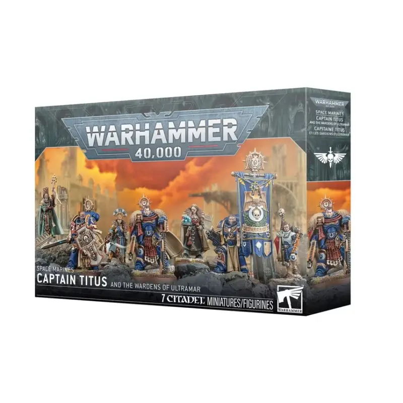 Captain titus & the wardens of ultramar, model 55-76