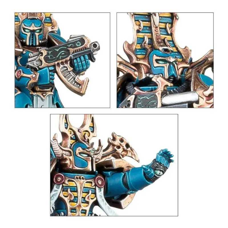 Thousand sons: rubric marines, warhammer 40000, games workshop, model 43-35