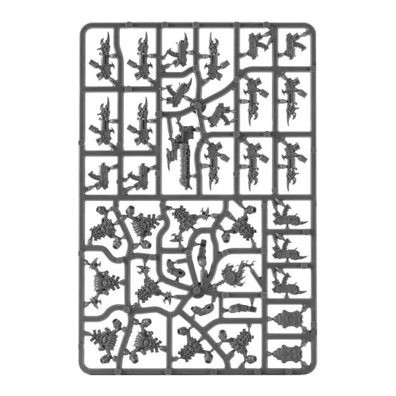 Thousand sons: rubric marines, warhammer 40000, games workshop, model 43-35