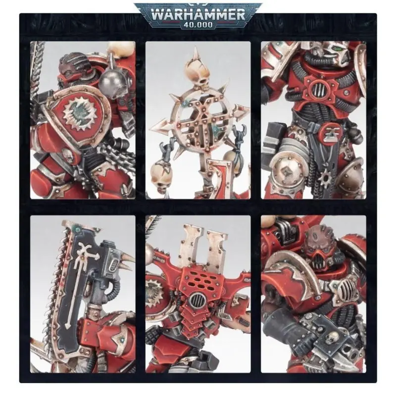 World eaters: khorne berserkers, warhammer 40000, games workshop, model 43-10