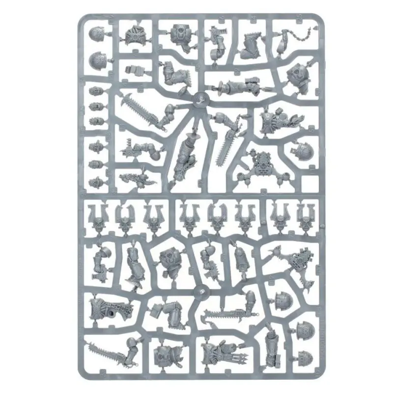World eaters: khorne berserkers, warhammer 40000, games workshop, model 43-10