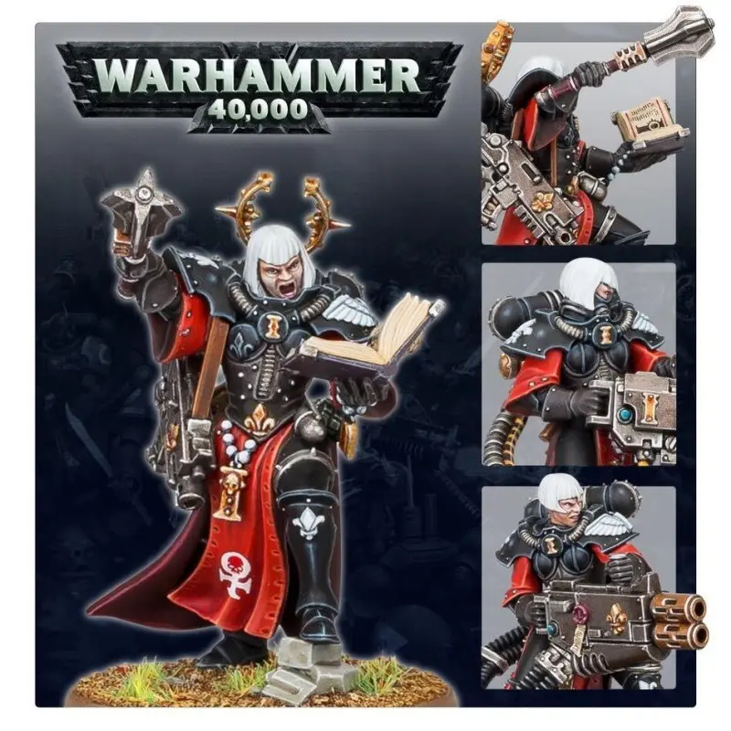 Adepta sororitas: retributor squad, warhammer 40000, games workshop, model 52-25