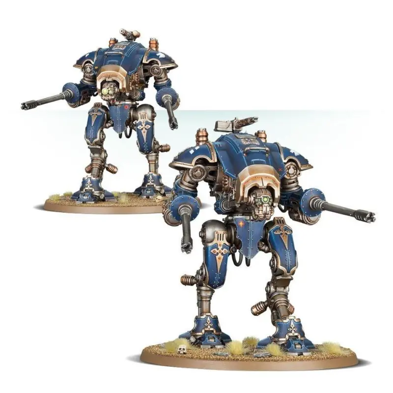 Imperial knights: knight armigers, warhammer 40000, games workshop, model 54-20