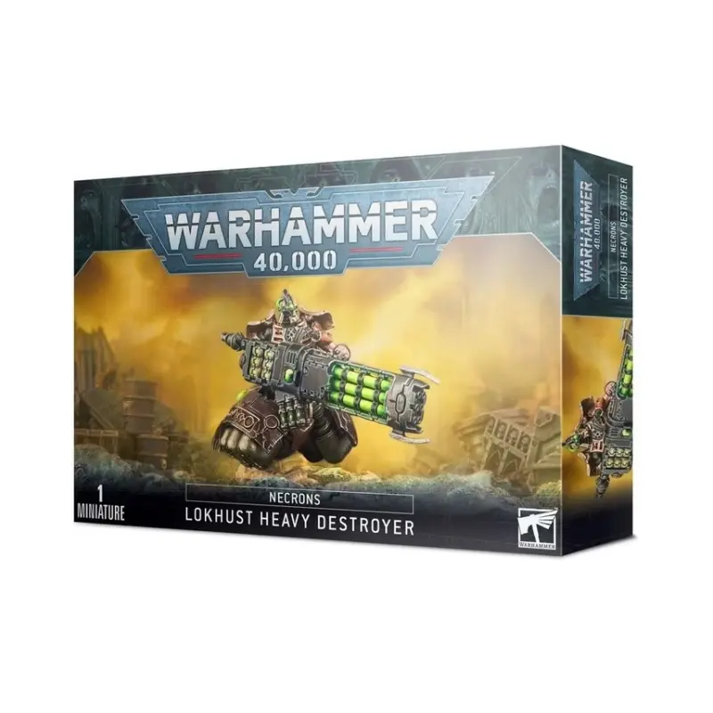 Necrons lokhusts heavy destroyer, warhammer 40000, games workshop, model 49-28
