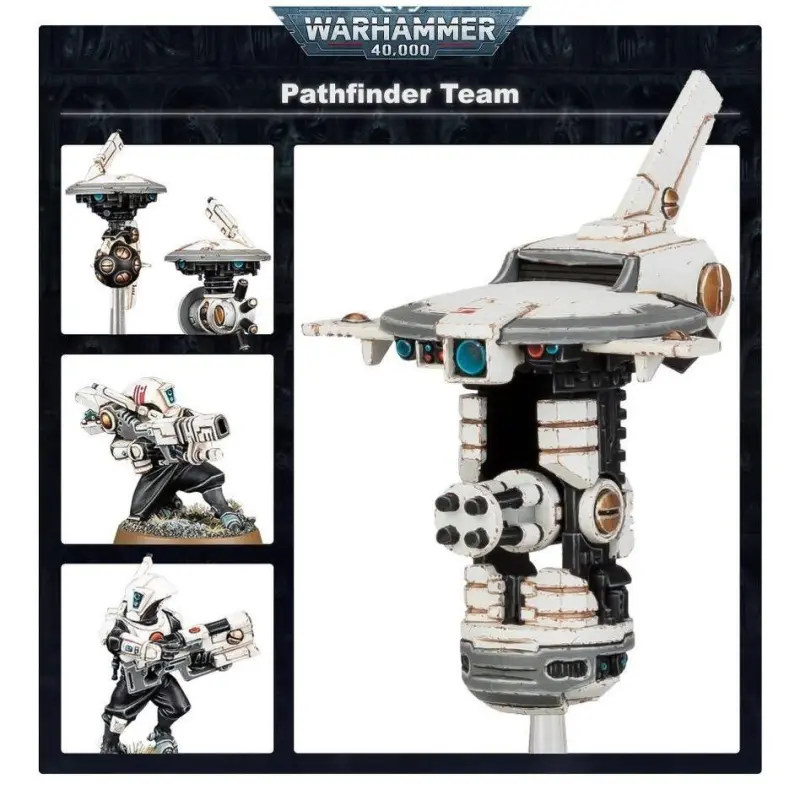 T'au empire: pathfinder team, model 56-09
