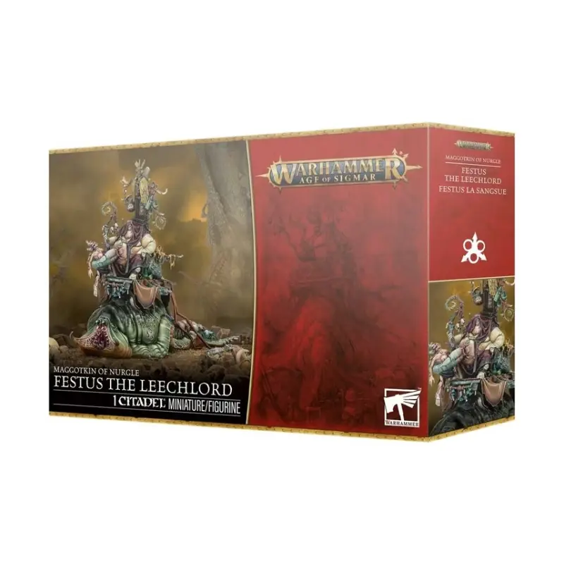 Maggotkin of nurgle:festus the leechlord, model 83-115