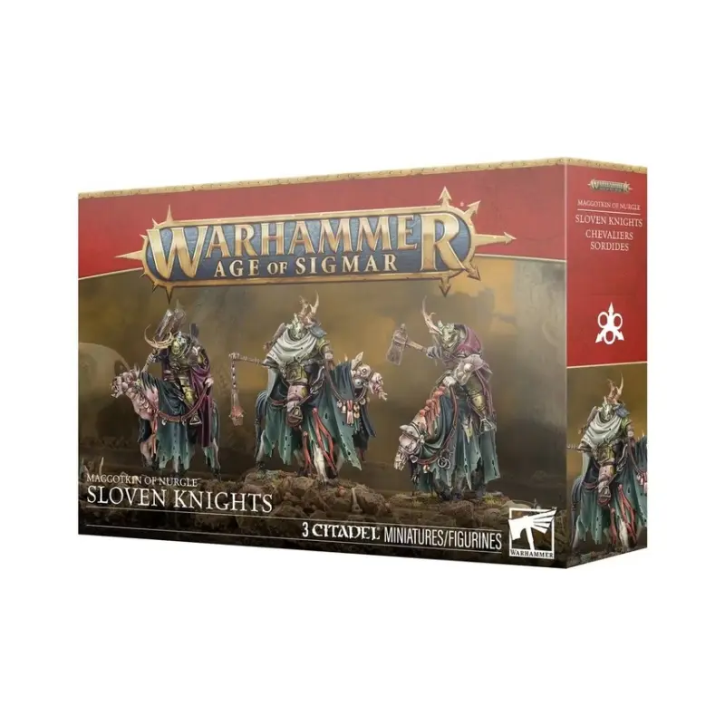 Maggotkin of nurgle: sloven knights, model 83-114