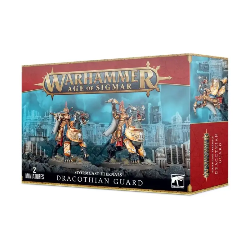 Stormcast eternals: dracothian guard, age o sigmar, games workshop, model 96-24