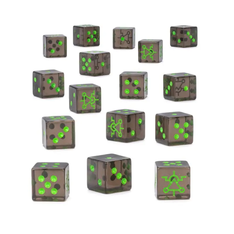 Necrons: destroyer cult dice, model 49-47