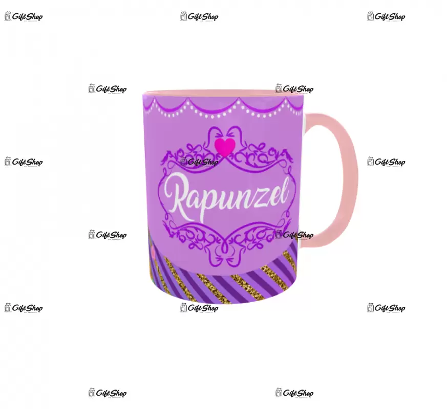Rapunzel, cana ceramica, 330ml,  model 3