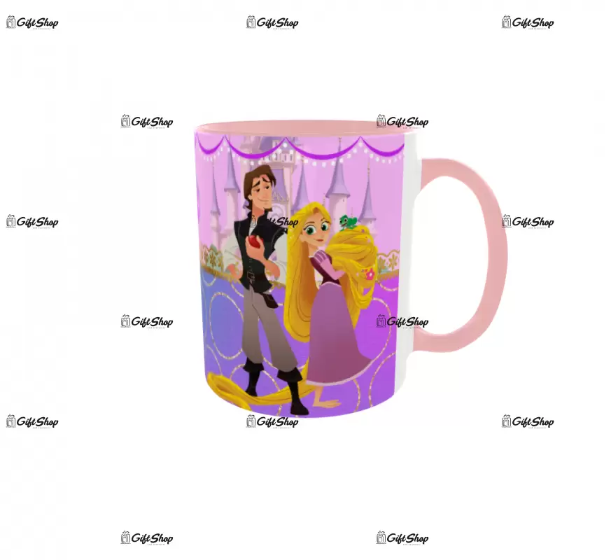Rapunzel, cana ceramica, 330ml,  model 4