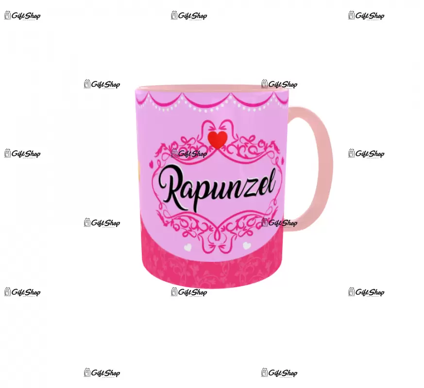 Rapunzel, cana ceramica, 330ml, model 6