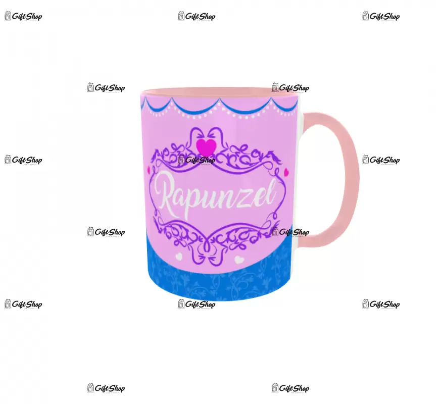 Rapunzel, cana ceramica, 330ml, model 7