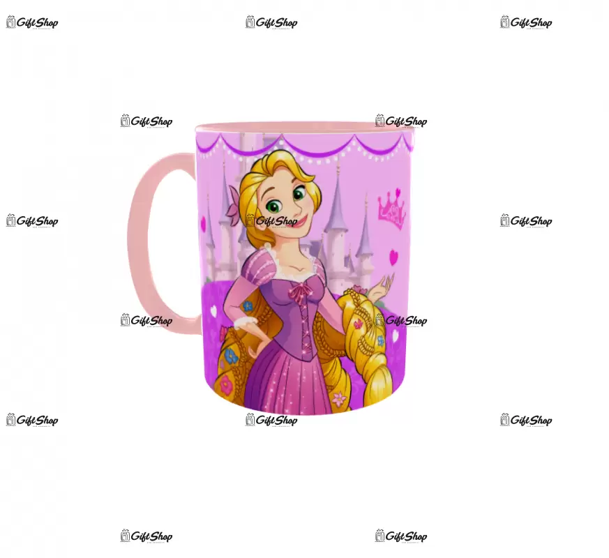 Rapunzel, cana ceramica, 330ml, model 8