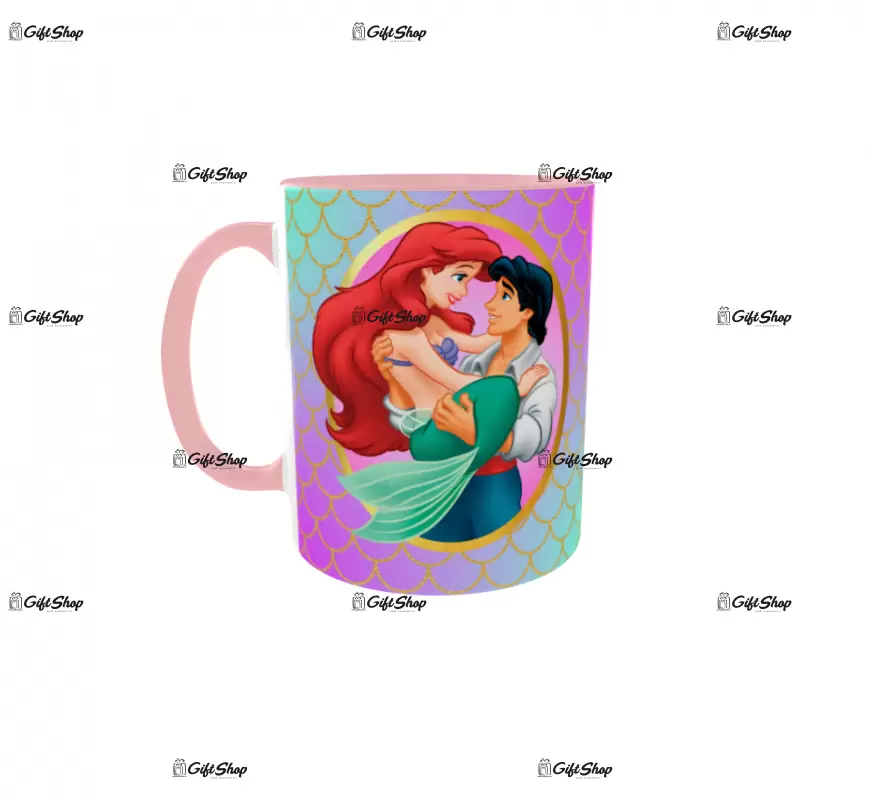 Little mermaid, cana ceramica, 330ml, model 3