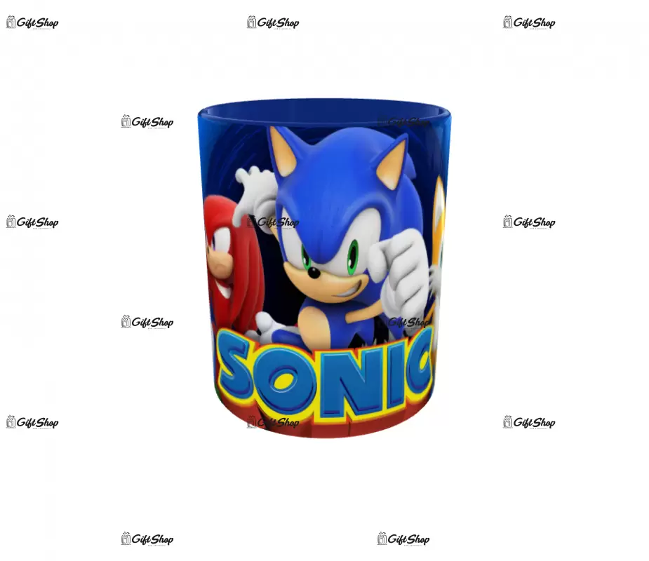 Sonic, cana din ceramica, 330ml, model 2