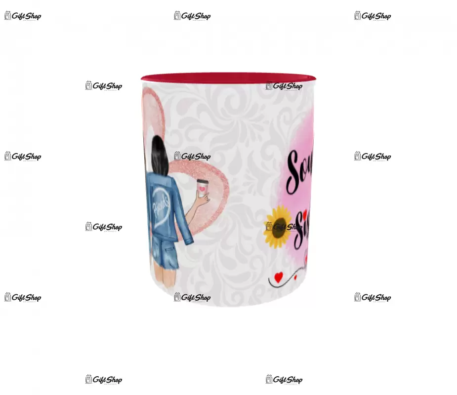 Soul sisters, cana din ceramica, 330ml, model 1
